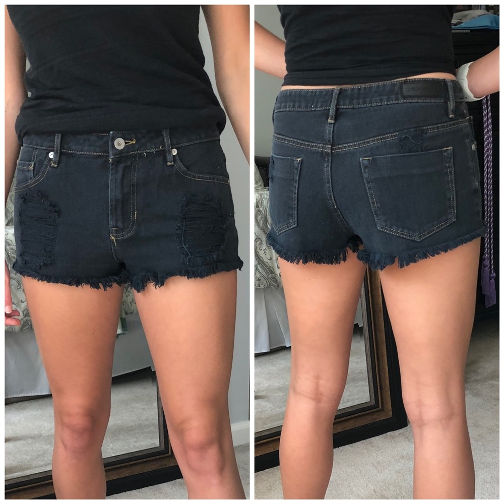 Gypsy Warrior Distressed Denim Shorts